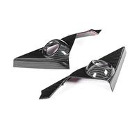 Acouto 2pcs A-Pillar Speaker Trim Cover Carbon Fiber Style Decoration Fit for 10th 16-19 Fade to No Your Material Made Mount Damage Durability ABS to A-Pillar Speaker