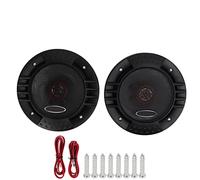Acouto 2PCS Car Audio Tweeter Round Speaker 91dB 60Hz-21KHz 4 Ohms Universal for Sound System Audio of Applicable Brands Cars Grade Universal Various and Tweeter High Extensively