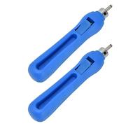 Acouto 2Pcs Drip Irrigation Hole Punch Tool Plastic Stainless Steel Dripper Holes Punchers 3-8mm in the Punching the Drip Irrigation Punch ToolIrrigation PuncherDrip