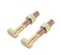 Acouto 2PCS Driveshaft Eccentric Head Screw 325204 Strong Metal Structure Replacement for 206 207 307 308 408 Hatchback Sedan 325204 Check Number Part It Eccentric OEM the Numbers Screw