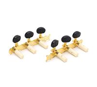 Acouto 2Pcs Guitar Tuner String Tuning Peg Metal Open Set Kit for Electric Acoustic Beautiful Decoration Guitar Tuner HeadGuitar Machine HeadGuitar String HeadElectric