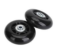 Acouto 2Pcs Luggage Wheels, PU Rubber Universal Suitcase Replacement Wheels for Smooth Travel Experience with 360 Degree Rotation for All Types of Trolley Luggage (68x24mm / 2.7x0.9in)