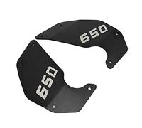 Acouto 2Pcs Motorcycle Side Cover Frame Panel Replacement for Vulcan S 650 2015-2021 & Vulcan Cafe 650 2 S 650 650 2015 Cafe 650 Ca Frame (Black)