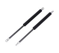 Acouto 2Pcs Pneumatic Springs Flat Joint Hydraulic Rod Support Duty Machinery Accessories900N Layer Have Rust Hig Pneumatic SpringsGas StrutGas Strut SupportCabinet Door RestraintGas (Pressure 600N)