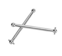 Acouto 2pcs RC Drive Shaft Precise Control Low Noise Powerful Iron Drive Shaft Dogbone Parts for 124008 124010 Remote Control Car The RC Designed Is
