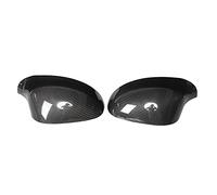 Acouto 2pcs Rearview Mirror Cover Add On Carbon Fiber Replacement for 3 Series E90 LCI 2009-2012 Rearview Mirror CoverSide CapWing CoverRearview TrimWing