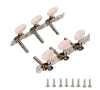 Acouto 2Pcs String Tuning Key 3L 3R Metal Cream Color Acoustic Guitar Tuning Pegs This Very a a String KeyMetal PegsGuitar KeysGuitar PegsAcoustic