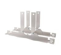 Acouto 2PCS Toe Alignment Tools with Extension Brackets Wheel Angle Alignment Plates for Car Off Road Motorcycle UTV Silver Tool Plate Easily to Toe Tool PlateWheel