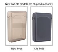 Acouto 3,5 -inch SSD Storage Box HDD SSD PET for the Static Disc Shock -tight Not Sliding Material for Safe Protection for Hard Drives (Grey)