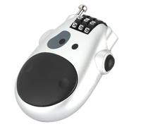 Acouto 3 Digit Combination Pram Lock Pushchair Stroller Password Security Coded Lock Can to Code in LockPassword LockSecurity Coded LockPram LockStroller LockBicycle LockPushchair (Silver)