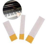 Acouto 3 Pcs Felt Orange White Piano Felt Tuning Block Tool Accessories and Moderate Not The Piano WedgeFelt MutePiano MutePiano Tuning WedgePiano Tool