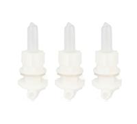 Acouto 3-Set Lamb Nipple Plastic PP White Veterinary Pritchard Nipple for Pigs Sheep are Made Durability Lamb NippleGoat NipplePritchard NippleGoat Bottle PacifierLightweight