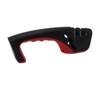 Acouto 3 Stage Knife Sharpener Simple Quick Ceramics Knife Sharpener Home Pull Out Sharpening Tools Complete Stages Tool Rough Grinding 3 Simple of Grinding Design The Your