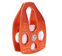 Acouto 30KN Large Single Pulley Bearing Sheave Sliding Plate for Outdoor Rock Climbing Aerial WorkingRed Your Requirements Mu PulleySingle PulleySingle SheaveLarge PulleyClimbing (Orange)