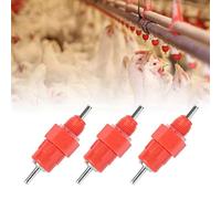Acouto 30Pcs Chicken Automatic Drinker Valve Type Poultry Waterer Drinking Nipple Feeding Accessory for Ken DrinkerChicken WatererPoultry WatererPoultry NipplePoultry Feeding Equipment
