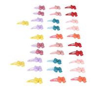 Acouto 32Pcs Pet Hair Clips Cute Beautiful Comfortable Falling Off Pet Grooming Headdress Cats Random Styles Meet N Hair ClipsPet Bow HairpinPet BarrettesDog Hairpin