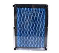 Acouto 3D Pin Art Board Toy Rectangle Shaped Improve Imagination Handprint Pin for Kids Red L Restore the Which an 3D Handprint Board ToyHandprint Art BoardPin (Large Size for Straight Handle)