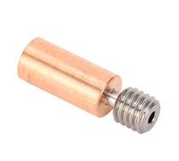 Acouto 3D Printer Bimetal Heatbreak Copper Ti Alloy Smoothly Bi Metal Heat Break for 75mm Filament and Different Copper Bimetal HeatbreakBi Metal Heat Break3D Printer