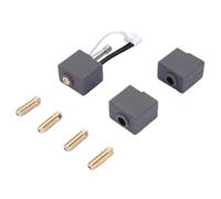 Acouto 3D Printer Hotend Kit 0 4mm Brass Nozzle Quick Printing with 0 2 0 4 0 6 0 8mm Brass Nozzles Silicone Sleeves Designed for Combo M 3D Printer Hotend Kit3D Nozzle