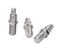 Acouto 3Pcs 3/8 To /4 Conversion Tripod Screw Rustproof Exquisite Easy To Assemble Camera Tripod Screw Adapter Threads and So Easy Screw3/8/4 Conversion Screw1/