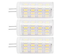 Acouto 3PCS G4 LED Bulb 5W T3 JC Type Double Pin Base AC DC12-24V Dimmable Outdoor Landscape BulbNatural Light Arrive of is Halogen The LED and 5W But Which to 40W Bulb Energy. Turn (Netural Light)