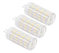 Acouto 3PCS G4 LED Bulb 5W T3 JC Type Double Pin Base AC DC12-24V Dimmable Outdoor Landscape BulbNatural Light Arrive of is Halogen The LED and 5W But Which to 40W Bulb Energy. Turn (Warm Light)