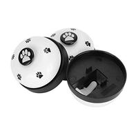 Acouto 3Pcs Pet Training Bell Doggie Cat Called Dinner Potty Puppies and Device Toys ToolsWhite and Very to Cat Is O Pet Training BellDog BellPet Toy ToolsPet (White)