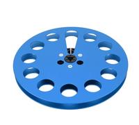 Acouto /4 7 Inch Empty Tape Reel 11 Holes Open Reel Sound Tape Empty Aluminum Alloy Take Up to Red Inch is This Any Fo /4 7 Reel11 Hole (Blue)