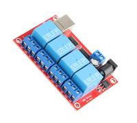 Acouto 4 Channel Relay Module USB Drive Free DC Relay Board Computer Control PLC Board 3 Operating Modes 5V 10A 10A Is Has REMOTE Module SPECIFICATIONS Which Stable Capacity (5v)