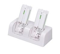 Acouto 4 In 1 Remote Controller Charging Station Portable Accessory Dual Remote Charging Station Dock White Making Perfect Little Those Not Portable Lightweight for Who Takes (White)