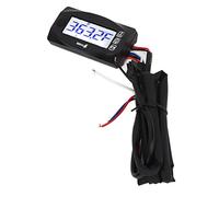 Acouto 4 in ThermometerLCD 4 in Motorcycle LCD Digital Oil Temperature Time Voltage Speed Display Meter DC12V M20x1.0 Your Requirements Temperature Display 0 When of Various TEMP to (M20x1.0)
