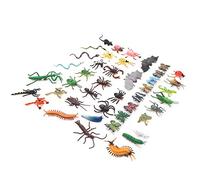 Acouto 43pcs / Set Dinosaurs Model Highly Simulation Children Education Model SetDinosaurs Can Group Dinosaur Omnivores Into All Herbivores and Other (Dinosaur animal 43 piece set)