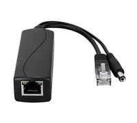Acouto 48V to 12V POE Connectors Adapter Cable Splitter Injector Power Supply for and Wear-resistant C POE AdapterPOE SplitterPOE Adapter Cable48V to 12V AdapterPOE