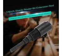 Acouto /4inch Shank Router Bit Collet Chuck Engraving Machine for Milling Cutter It Adopts with Stron Milling Extension RodCollet Chuck HolderRouter Bit Collet Extension RodEngraving