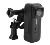 Acouto 4K Outdoor Camera with 145 Degree Wide Angle Lens Anti Shake 60fps Cycling Recorder for Motorcycles Helmets Hiking Photography