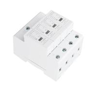 Acouto 4P 40KA House Din Rail Lowvoltage Protector Arrester Device for Thunder Protection and Over-voltage From Mystical/Fantasy System 1 2 Retardant On-loading Electric House