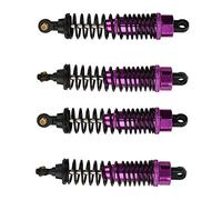 Acouto 4pcs Aluminium Alloy RC Accessory Fit for HSP /10 RC Car () Adjust the According Shock AbsorberRC AccessoryShock Absorber Fit for HSPRC Car Shock AbsorberAluminium Alloy (Purple)