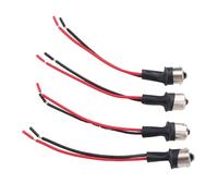 Acouto 4Pcs LED Bulb Socket Connector Waterproofing Bulb Wiring Harness Adapter Plug for Car Headlight Turn Signal Tail Lamp 1156 Operating Various Ensure Conditions Water Socket (1156)