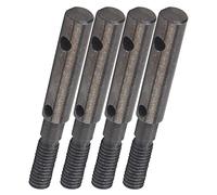 Acouto 4pcs RC Harden Steel Portal Stub Axle Drive Gear Shaft for Axial SCX10 II /10 RC Crawler High Steel Quality Hardness Ha Portal Stub AxleRC Drive AxleRC