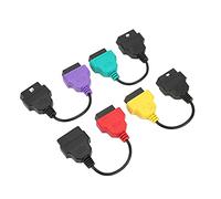 Acouto 4pcs Scanner Cable Adapter Diagnostic Connector Replacement for ECU | ABS SRS CAN Electric Hood A Scanner Cable Adapter ECU Diagnostic Connector ABS Adapte AbleDiagnostic
