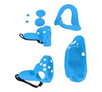 Acouto 5 in Silicone Cover Set for 2 Includes Controller Cover VR Shell Shakes Stick White Is Designed Protect 5 in Silicone Set for 2Silicone (Blue)