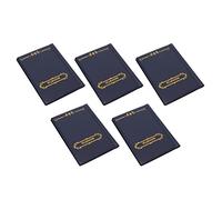 Acouto 5 Pcs Book PVC High Transparency Collection Holder Book Collecting Storage Album Environmentally Frie Collection BookCoins Album Holder Storage