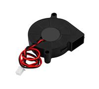Acouto 50 * 15mm Blow Radial Cooling Fan Turbofan Cooler Kit Accessories for 3D Printer DC 24V Cooling Sinks Heat Prints Hot Fan for PrinterFan for 3D PrinterCooling for (24V)