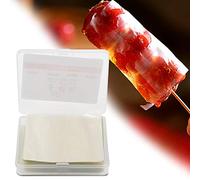 Acouto 500Pcs Edible Rice Wafer Wrapping Sheets Premium and Material Caramel S PaperWafer PaperCandy WrappingCandy PaperEdible Rice PaperGlutinous