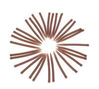 Acouto 50pcs 38mm Anti Rubber Sleeves Connect with Fishing Hook Carp Coarse Fishing Accessories over Change Tangling Large Any Smooth 38mm Swivels Bore Taper Super Rigs (#6)