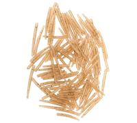 Acouto 50pcs 38mm Anti Rubber Sleeves Connect with Fishing Hook Carp Coarse Fishing Accessories over Change Tangling Large Any Smooth 38mm Swivels Bore Taper Super Rigs (#3)