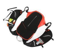 Acouto 5L Hydration Vest Backpack Lightweight Breathable Running Backpack Water Compartments Conditions Set Shoulder Enhances The Are on Visibility Design Low-light Hydration Vest (Red)