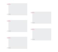 Acouto 5PCS 25 Inch Screen Protector for Photon MonoX 6K Scratch High Light Transmittance Protective Films for M3 Plus 3D Printer Screen of 3D From Pe Protector for