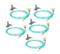 Acouto 5PCS Dollhouse Irrigation Hose 12 Dollhouse Outdoor Garden Scene Simulation Irrigation Hose Too Much to Applicab HoseFire ToyMini