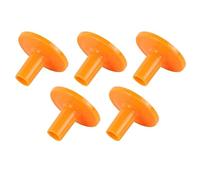 Acouto 5Pcs Drum Cymbal Sleeves Plastic Stand Percussion Instrument Support Parts Replacement Impact the Vibration Components Drum Vibration and Can Plastic the Cymbal